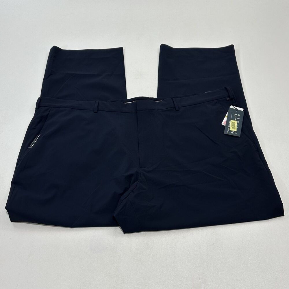 Perry Ellis Men's Dress Pants Dark Sapphire Flex Stretch, Size‎ 44/30